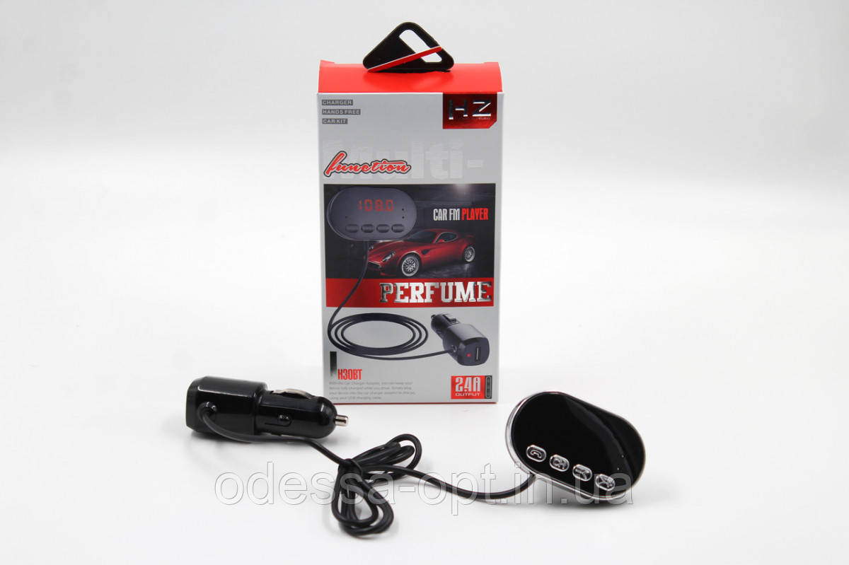 Трансмітер FM MOD. HZ H30 BT з ароматизатором