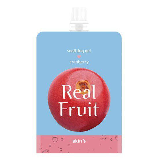 Живильний гель "Журавлина" Skin79 Real Fruit Soothing Gel Cranberry 300g