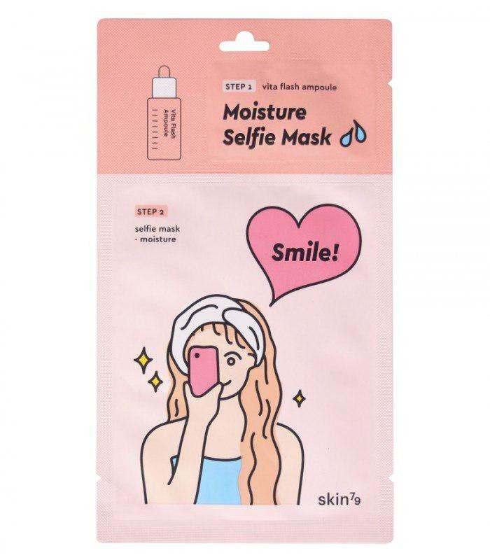 Двофазна зволожуюча маска для обличчя Skin79 Moisture Selfie Mask 27g