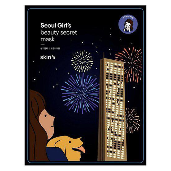 Відновлювальна тканинна маска для обличчя Skin79 Seoul Girls Beauty Secret Mask Vital Care