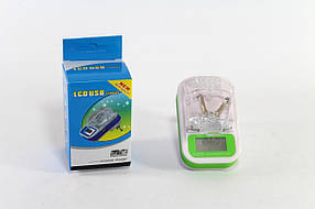 Адаптер HY02 LCD жабка, універсальний зарядний пристрій