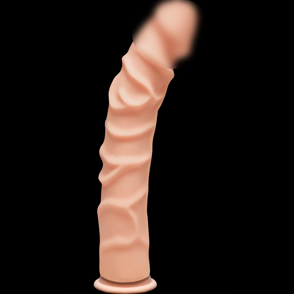 Фалоімітатор Doc Johnson The D - Ragin D - 10 Inch Without Balls - ULTRASKYN, діаметр 3,8см Feromon