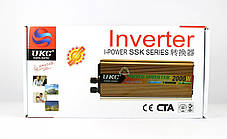 Перетворювач, інвертор UKC SSK - AC/DC, 24V, 2000W, фото 3