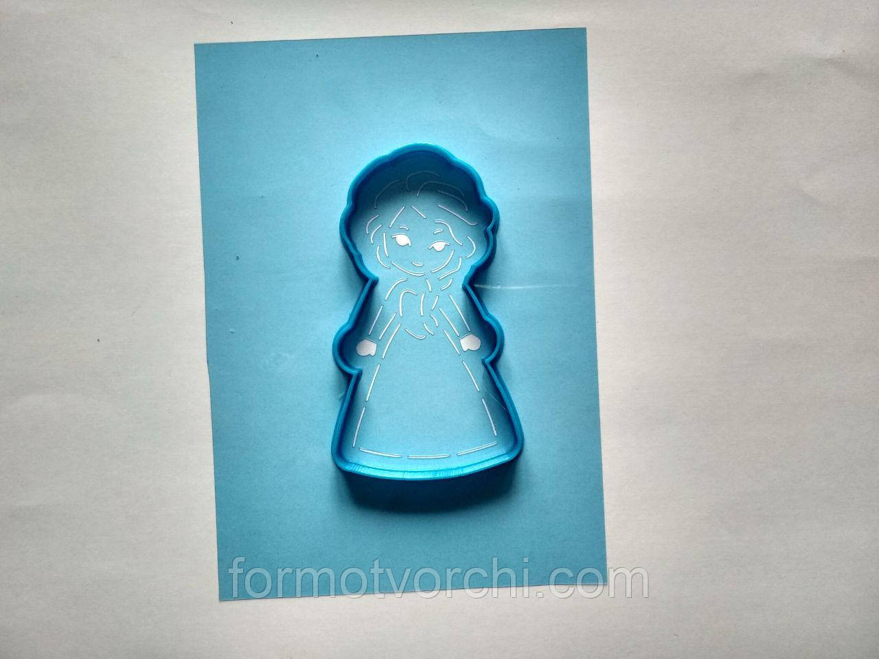 3D-формочки-вирубки для пряників "Ельза 3. Холодне серце"