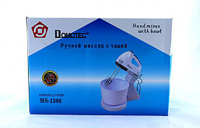 Міксер із чашею Domotec MS 1366