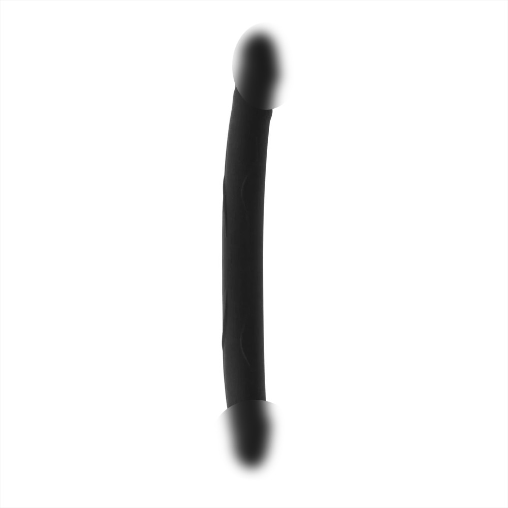 Фаллоімітатор двосторонній Dorcel Real Double Do Black, діаметр 4см, довжина 42см Feromon