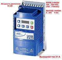 Частотный преобразователь Lenze ESV153N04TXB 15 кВт / вход 3ф / выход 3ф