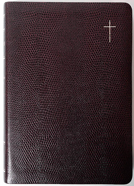 Біблія 055 ti шкір.зам, т. вишнева (артикул 11542)