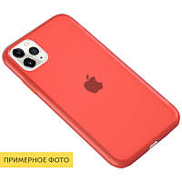 Силіконовий матовий напівпрозорий чохол для Xiaomi Redmi 8a (Червоний/Red)