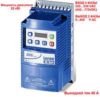 Частотный преобразователь Lenze ESV223N04TXB 22 кВт / вход 3ф / выход 3ф