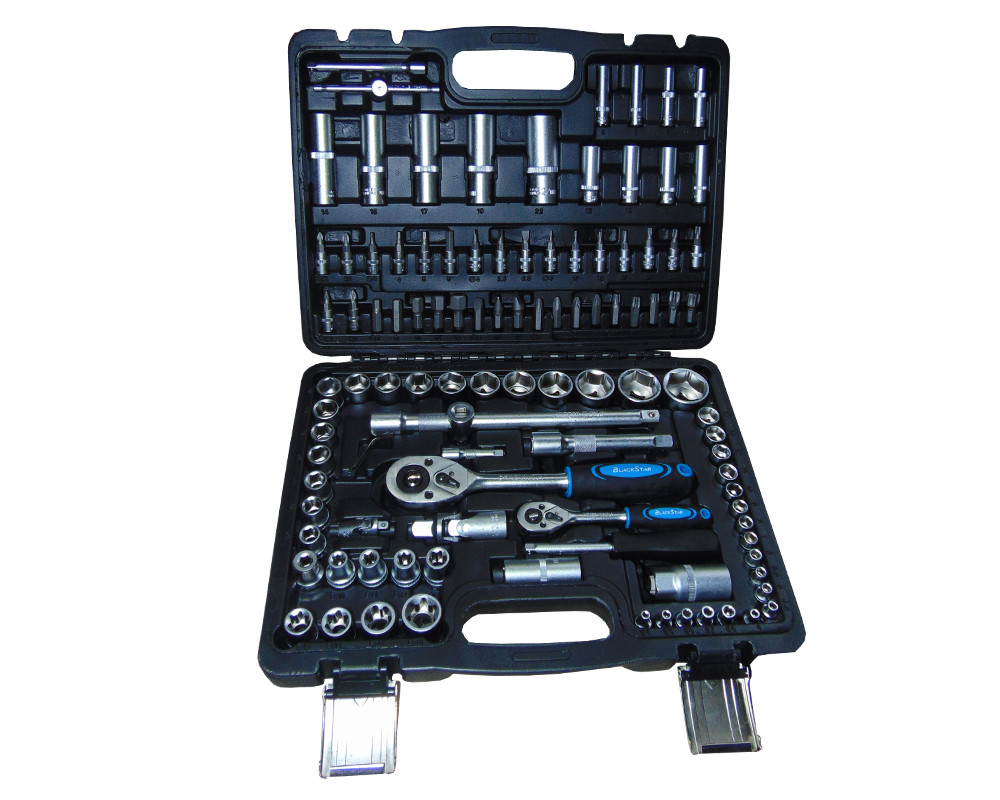04-00108 Набір інструменту BlackStar 1/2", 1/4" 108ед,