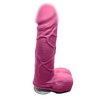 Крафтове мило член із присоскою Чистий Кайф Рожевий L ( SO2634 )