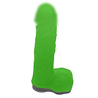 Крафтове мило член із присоскою Чистий Кайф Зелений L ( SO2642 )