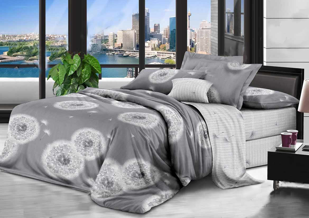 Постільна білизна бязь двоспальний розмір «Кульбабки», фото 1