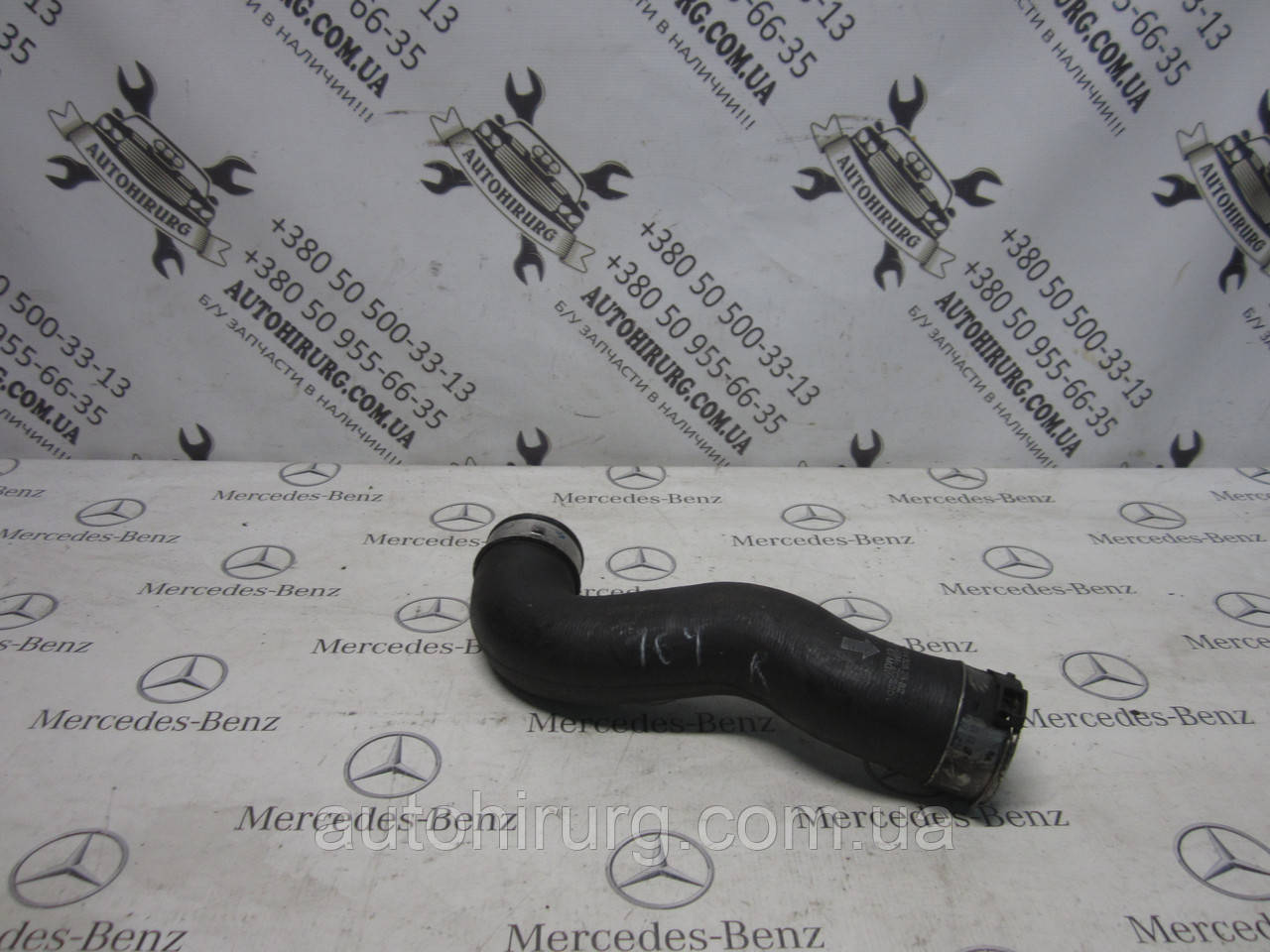 Правий патрубок інтеркулера mercedes-benz w164 ml-class (A1645282582)