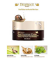 Многофункциональный насыщенный крем с улиточным муцином Deoproce Snail Recovery Cream 100 мл