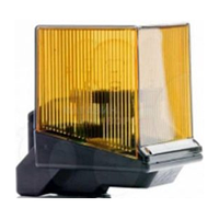 Сигнальная лампа FAAC LIGHT 220 В 142x100x130 мм желтый