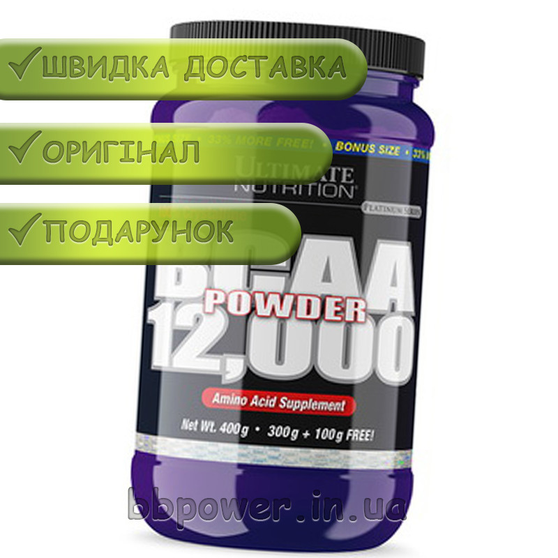 Аминокислота Ultimate BCAA 12,000 400 г Топ продаж - фото 2 - id-p1053053367