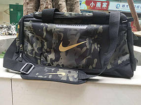 Спортивна дорожня сумка Nike Найк Хакі, фото 3