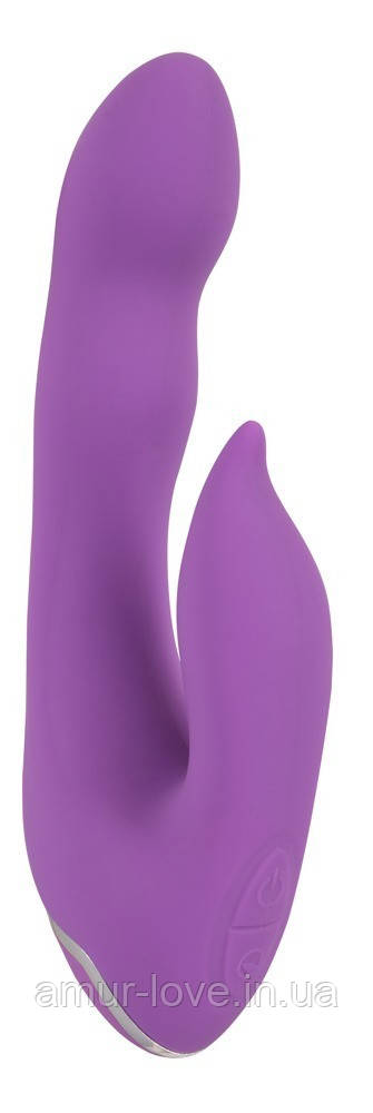 Стимулятор G-точки Purple Vibe G-Spot/Clittickler, фото 1