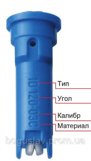 Розпилювач ID 120-03 (ID3) інжекторний (пластик)