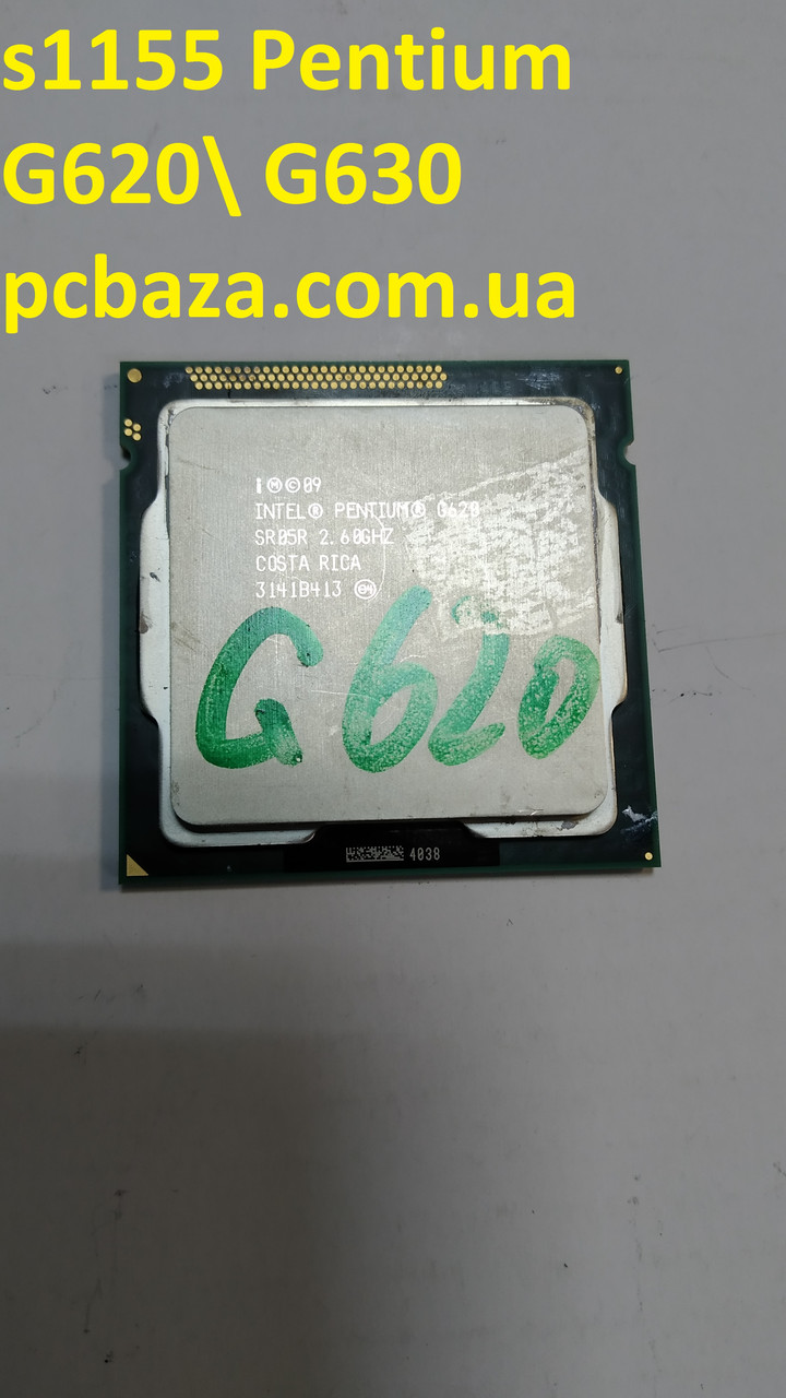 Процессор s1155 Intel Pentium G620,G630,g850 Рабочие, без дефектов ...