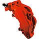 Червоно-матова фарба Foliatec для супортів BRAKE CaliperLacquer red matt 2175, фото 3