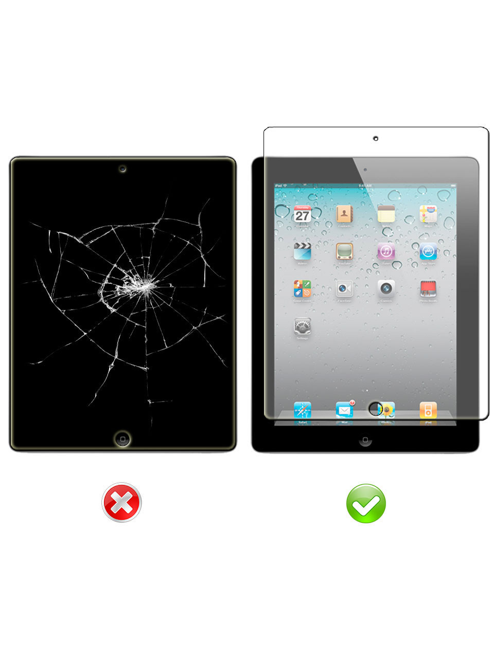 Захисне скло для Apple iPad 4 9.7 2012