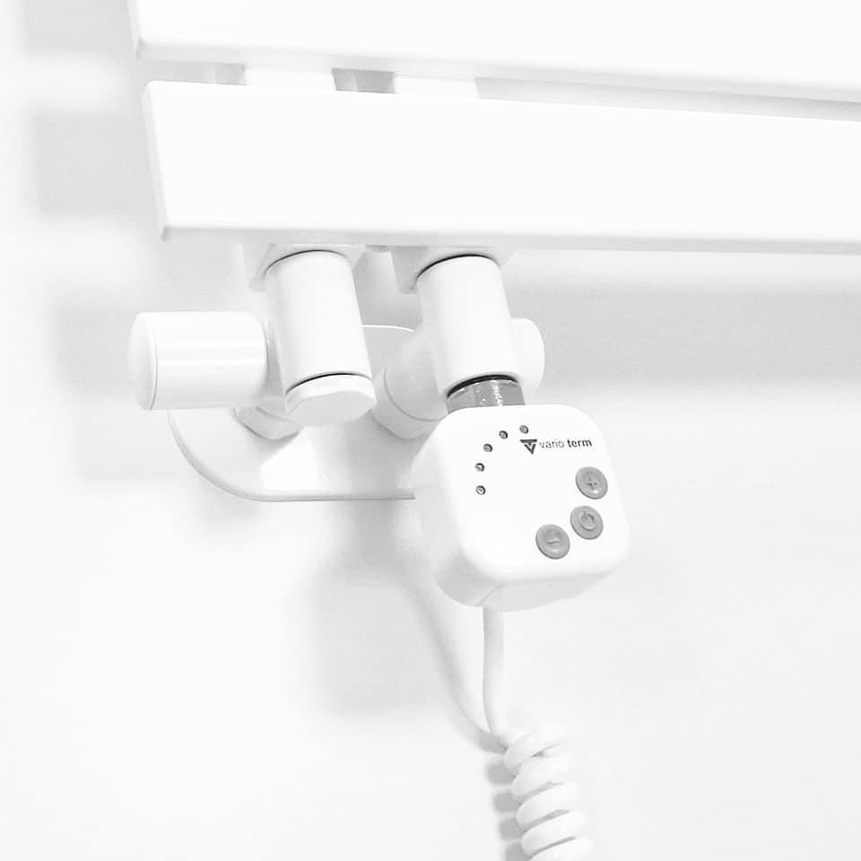 Комплект Vario Term Integra для підключення комбінованої рушникосушки, White mat