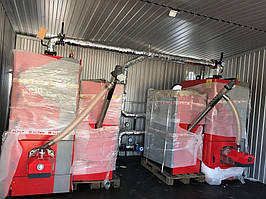 Модульна пелетна котельня УКМТ-100 100 кВт