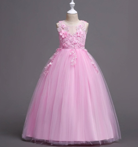 Бальна ніжно рожеве плаття довгеBall Gown Pink Long Dress2021