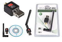 Адаптер Wi-Fi USB 802.1 IN WF-2 для беспроводной св язи