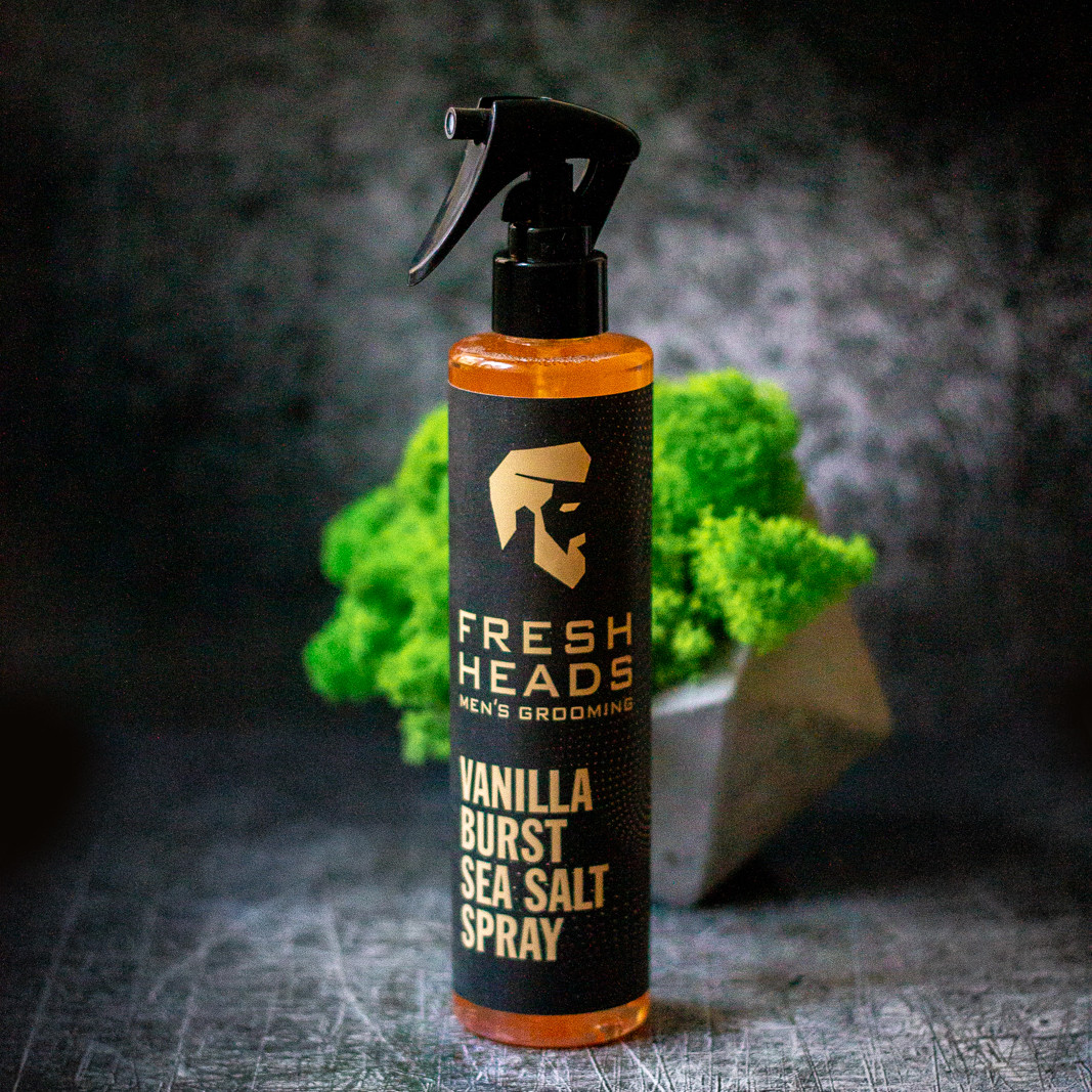 Fresh Heads Men's Grooming Vanilla sea salt spray — Сольовий спрей для волосся