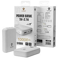 Power bank LENYES S1009 10000mAh универсальная мобильная батарея