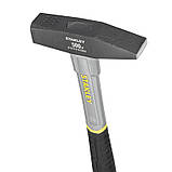 Молоток слюсарний Fiberglass з головки вагою 500 г STANLEY STHT0-51908, фото 3