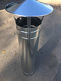 Труба вентиляційна, оцинкована сталь 0,5 мм,D 230 мм,1 метр вентиляція, фото 5