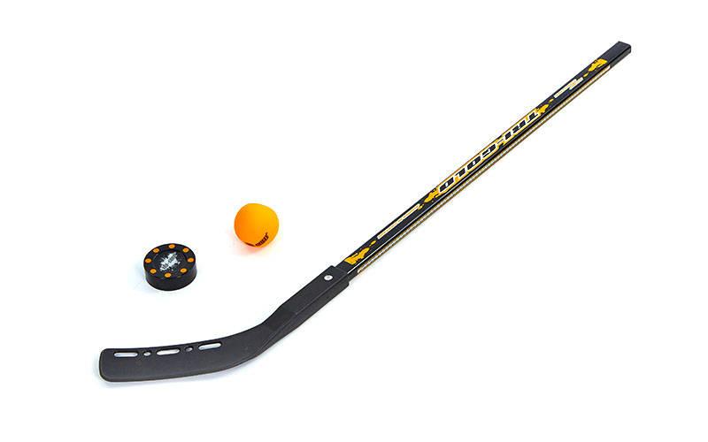 Клюшка, шайба, мяч для игры на льду и на траве TG-3101 (пластик, PVC)