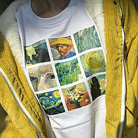 Футболка з принтом "Картини Ван Гога 3"