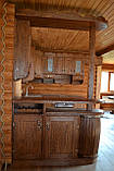 Кухня в сільському стилі з кванними деталями, фото 2