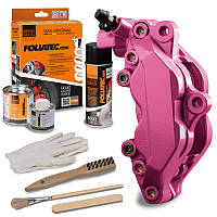 Розовый металлик краска Foliatec для суппортов BRAKE CaliperLacquer pink metallic 2169