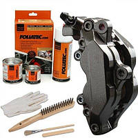 Сіра вуглецева металік фарба Foliatec BRAKE CaliperLacquer carbon-grey metallic 2170