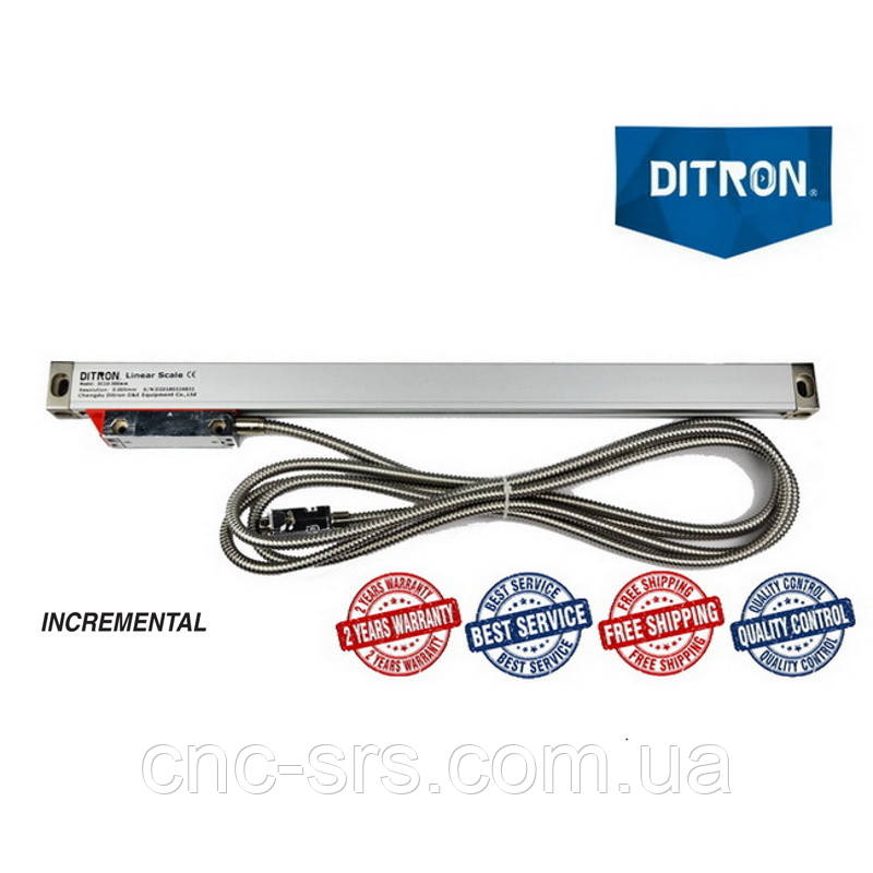 5 мкм, 550 мм фотоелектричний перетворювач лінійних переміщень DC10-550, фото 1