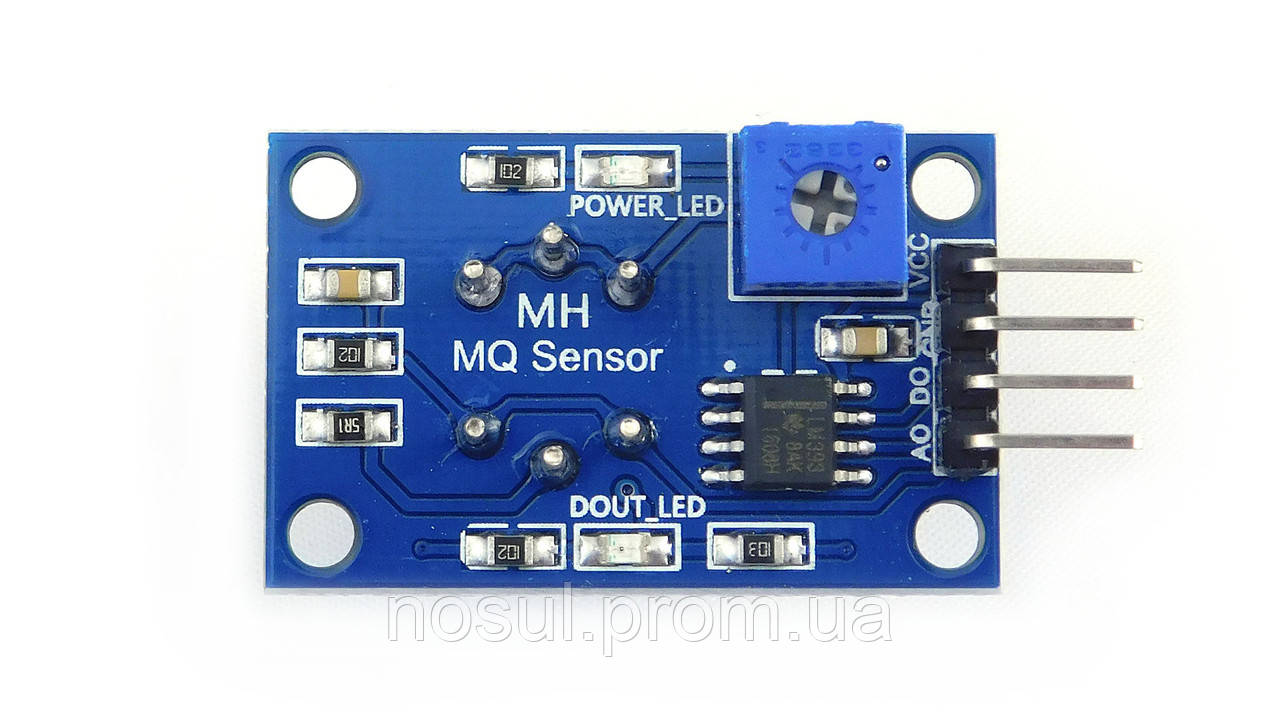 Датчик газа MQ5 для обнаружения сжиженного, природного и угольного газа для Arduino - фото 2 - id-p263082849