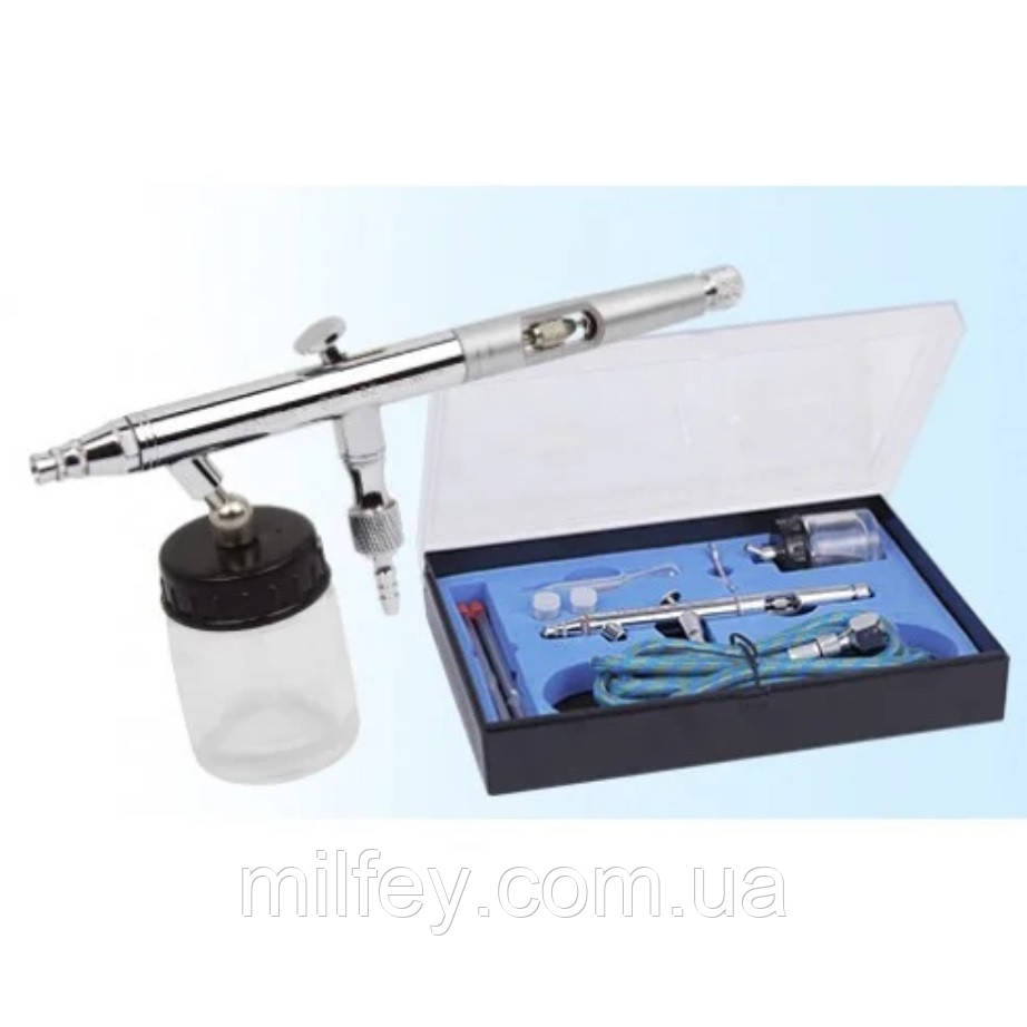 Аерограф Fengda зі змінним соплом 0.3/0.5/0.8 мм, BD-182K, фото 1