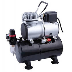 Компресор для аерографа з ресивером і термозахистом Fengda AS-186S