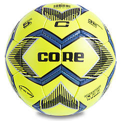 М'яч футбольний Core No5 HI VIS3000 016 Green-Blue-Black