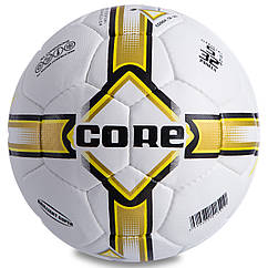 М'яч футбольний Core No5 BRILIANT SUPER 009 White-Yellow-Black