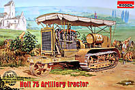 Сборная модель артиллерийского трактора Holt 75 в масштабе 1/35. RODEN 812