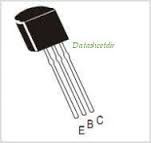 Транзистор MPSA18 45V 0.1A NPN TO-92, фото 1