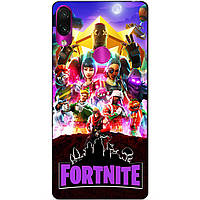 Силіконовий бампер чохол для Xiaomi Redmi Note 7 з малюнком Fortnite Фортнайт